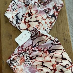 Outcast clothing NWT skirt set